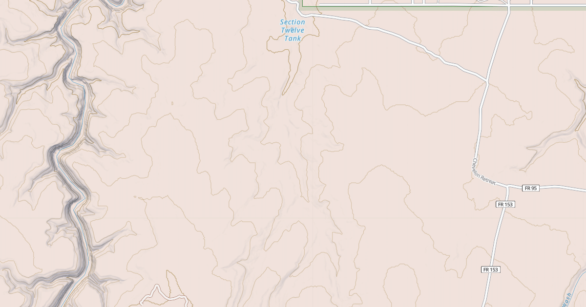 Map preview of USFS National Forest System Roads {03936246-98FA-4482-B5A0-7C59E2953CA0}