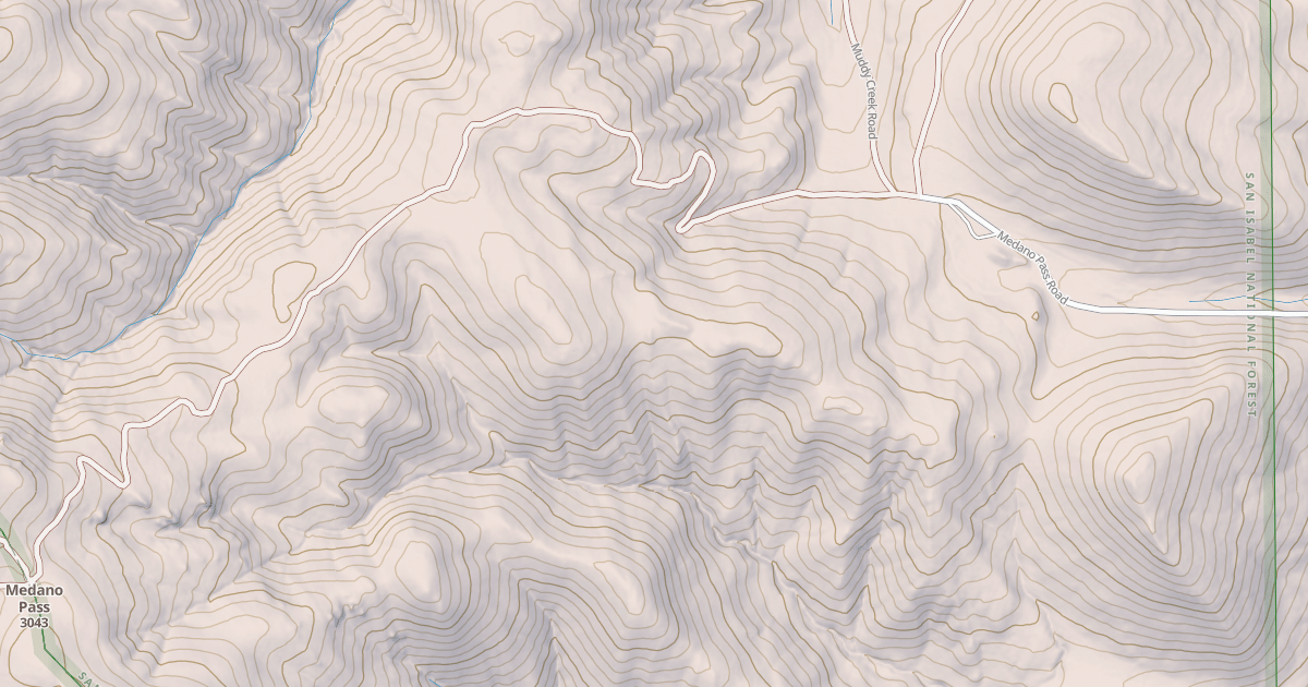Map preview of MEDANO PASS