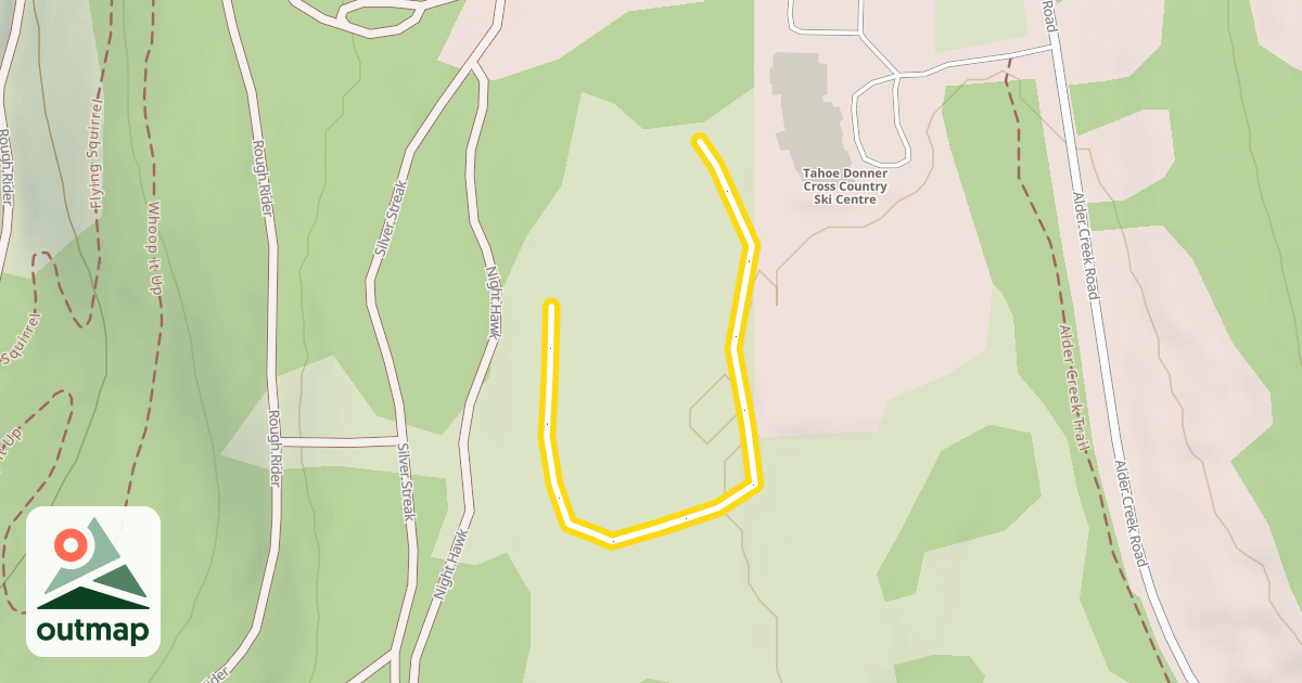 Map of Meadow Loop