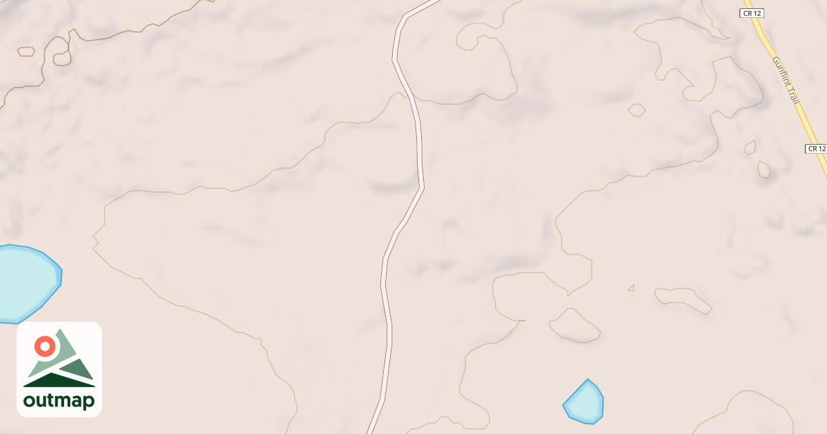 Map of GUNFLINT SNOWMOBILE