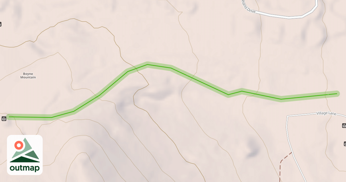 Map of Deer Run