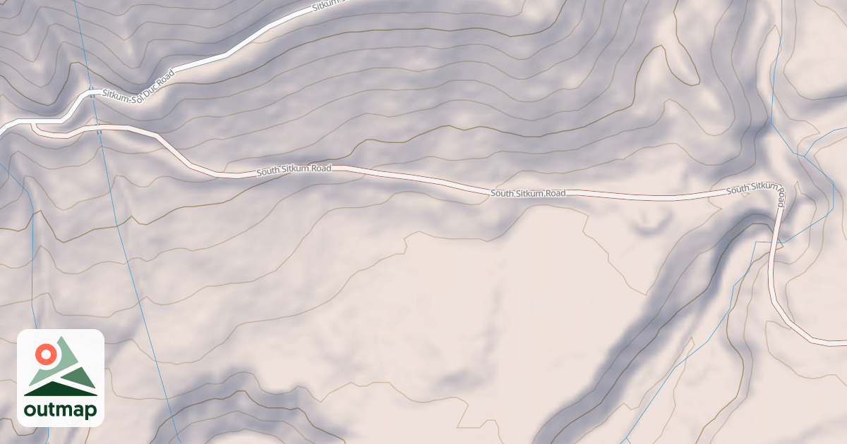 Map of SOUTH SITKUM