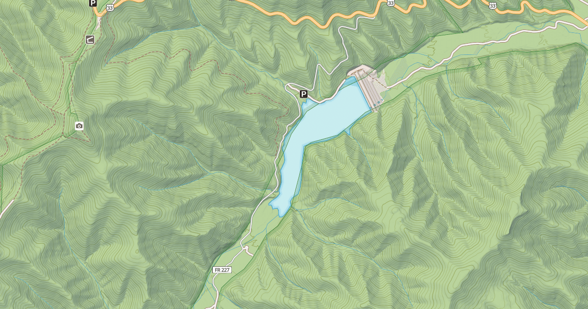 Map preview of SKIDMORE FORK