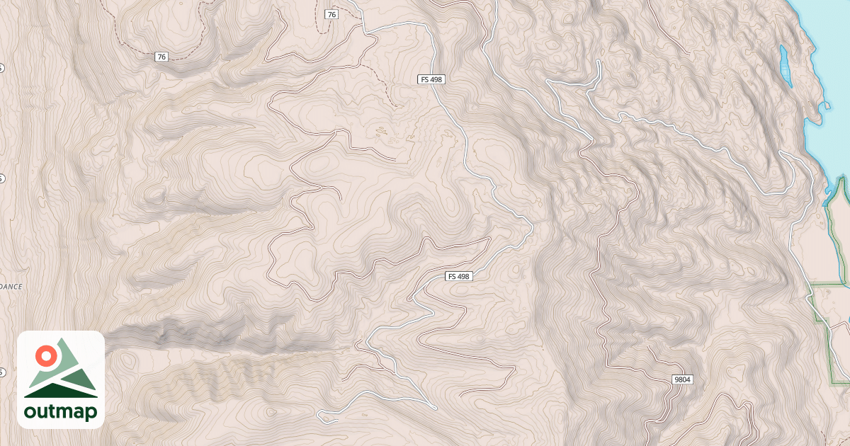 Map of MISSION DIVIDE