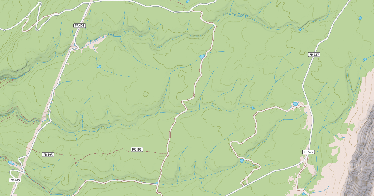 Map preview of HOUSE CRK B