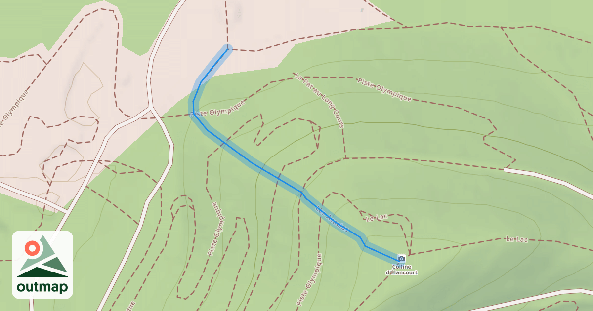 Map of Les Acacias