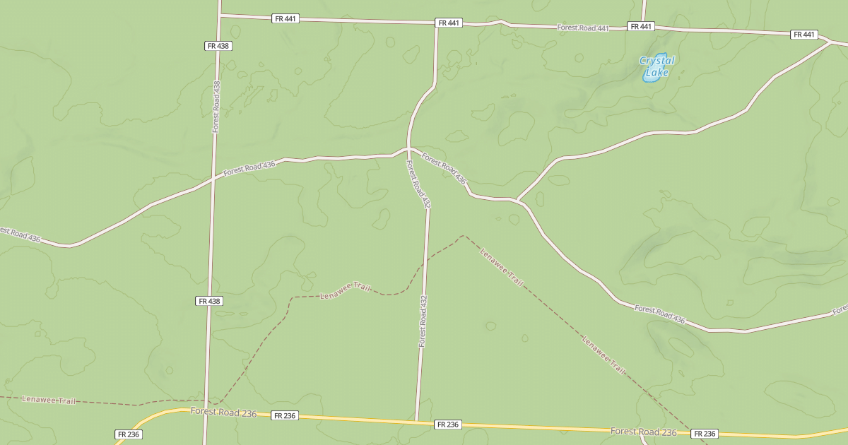 Map preview of FR 432