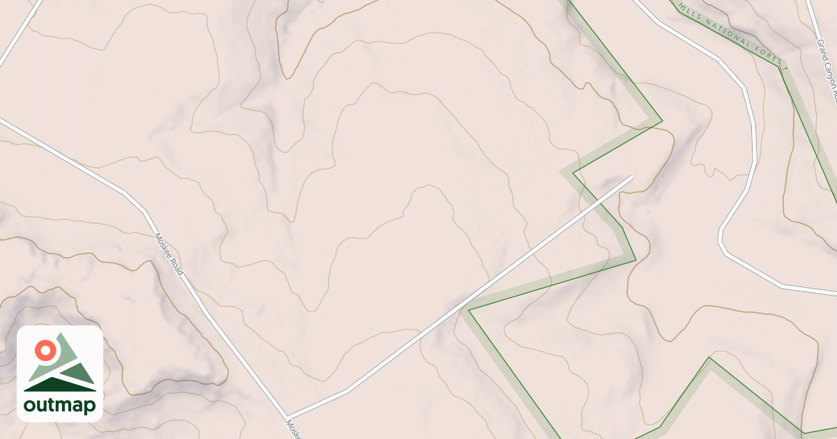 Map of MOSKEE BRANCH 2D