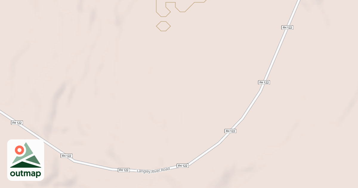 Map of LANGLEY SPUR J