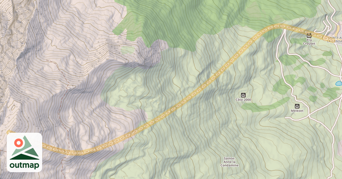 Map of L'Arpillon — Sainte-Anne