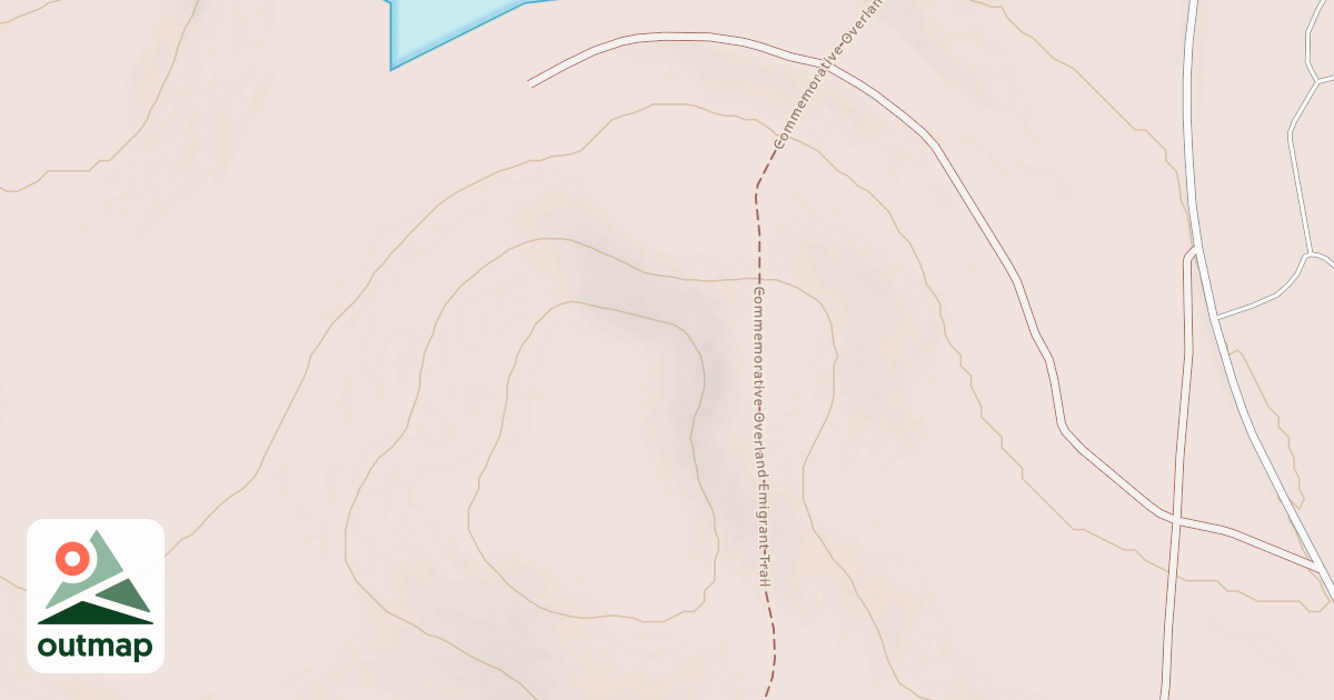 Map of BOAT RAMP SPUR