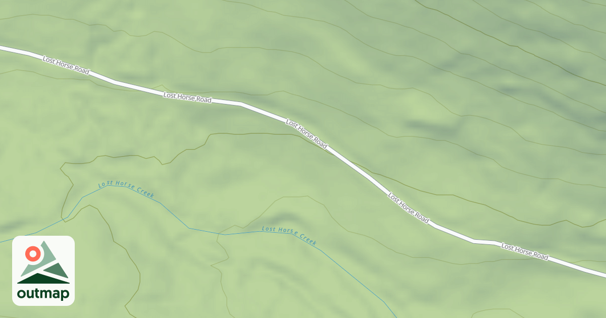 Map of (FDR) LOST HORSE