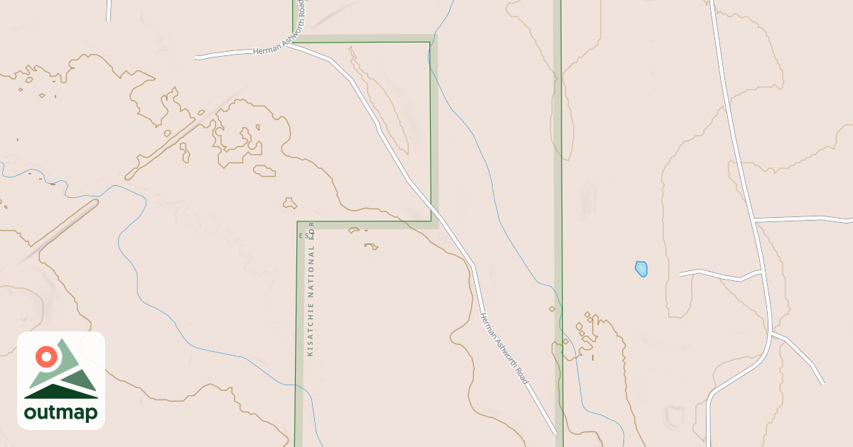 Map of USFS National Forest System Roads {4DD71443-B521-4409-9F76-2AA60ABDBF82}