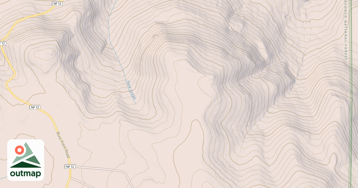 Map of USFS National Forest System Roads {36CD474F-5A41-43B6-AC87-AE4380707FDC}