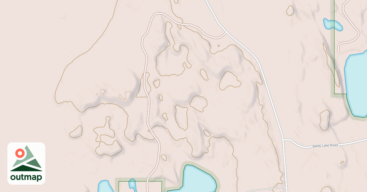 Map of CLUSTER LAKES