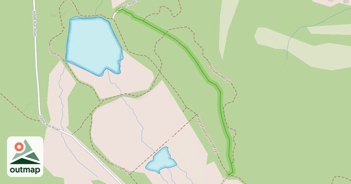 Map of Bog Trail