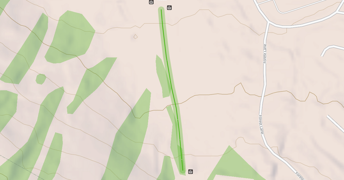 Map preview of Rosebrook Lane