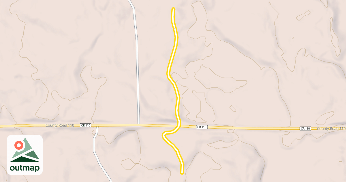 Map of North Loop Trail