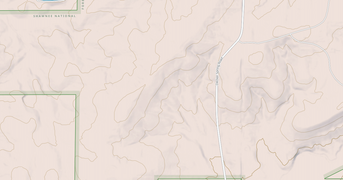 Map preview of HARRIS CREEK SPUR RD