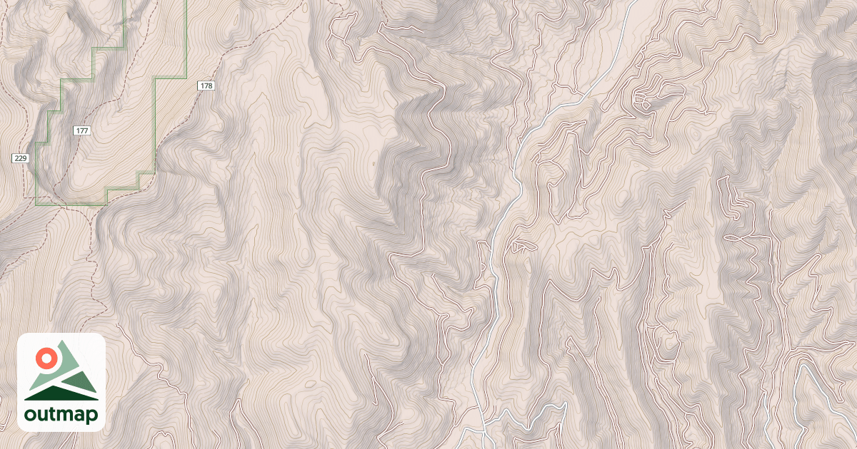 Map of ANT BUTTE