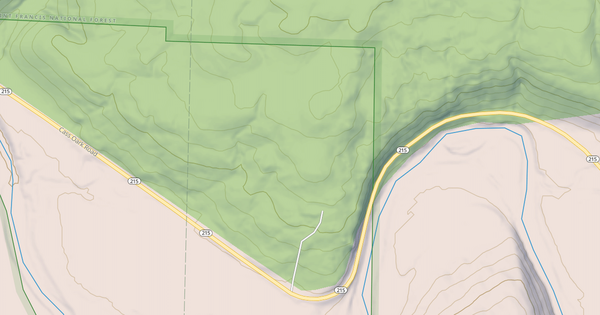 Map preview of USFS Motor Vehicle Use Map Roads {3B8C1DD1-00E9-49E1-A068-9AD23244EF90}