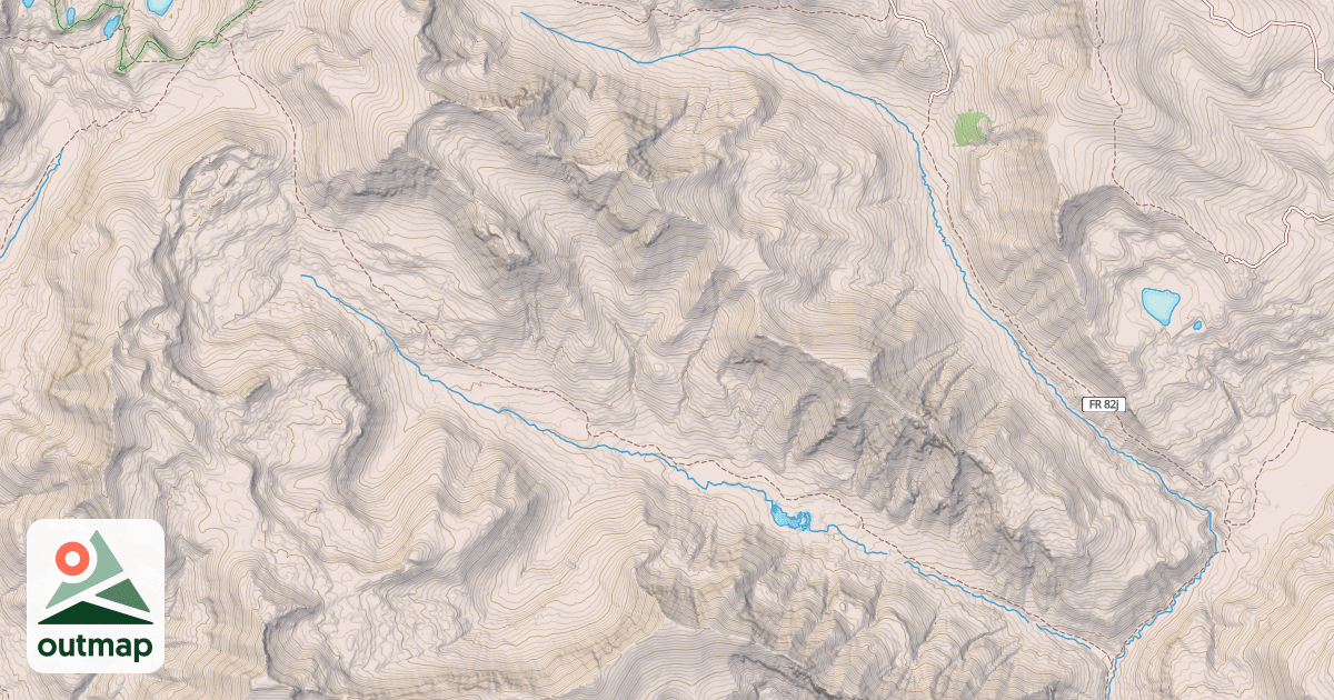 Map of WEST LOST