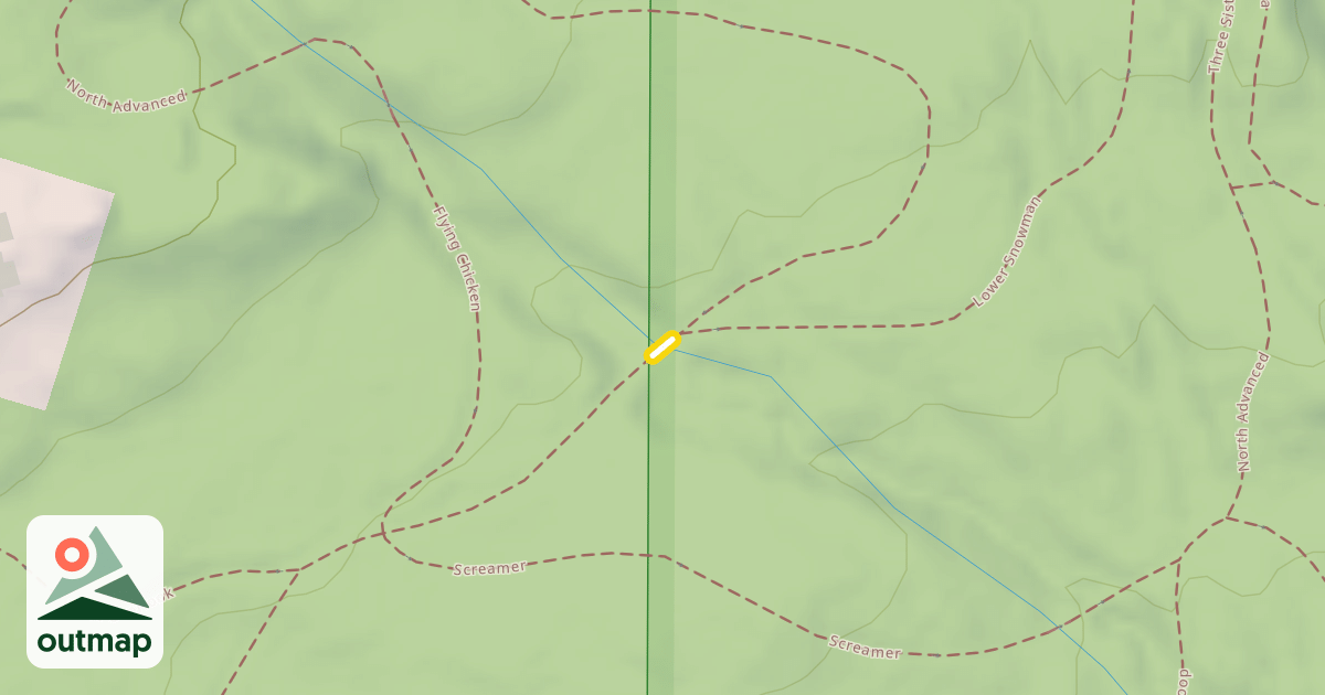 Map of Lower Snowman