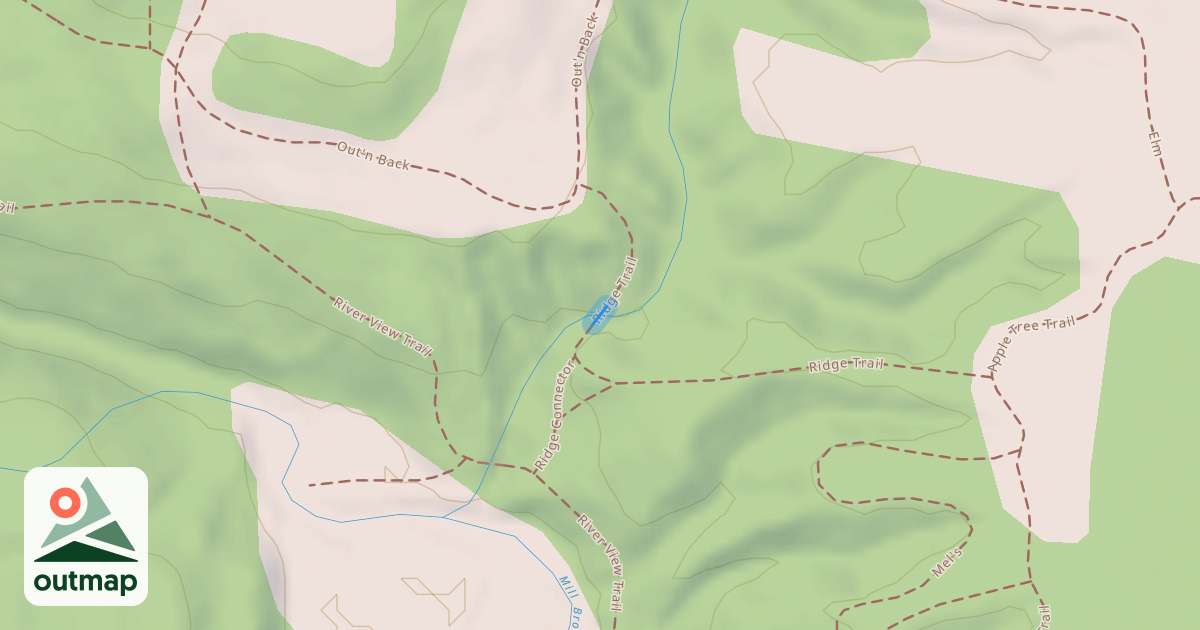 Map of Ridge Trail