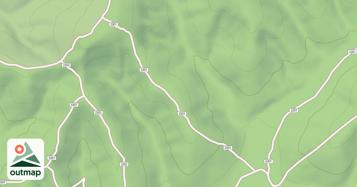 Map of USFS Motor Vehicle Use Map Trails 19828