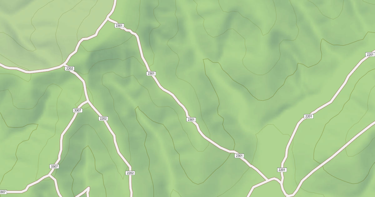 Map preview of USFS Motor Vehicle Use Map Trails 19828