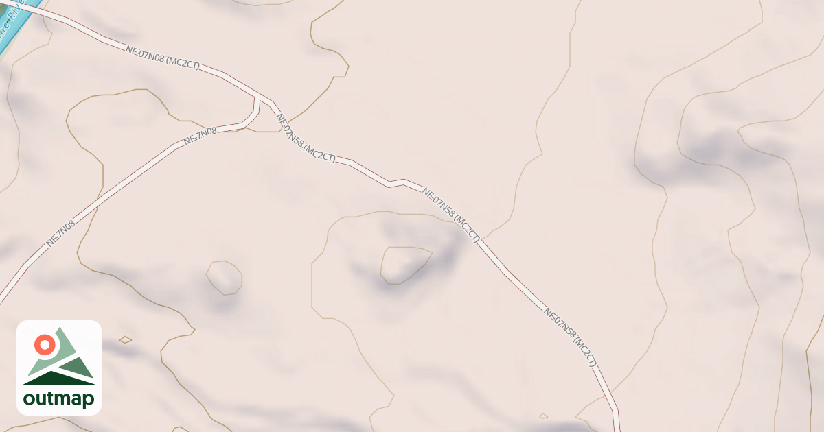 Map of USFS National Forest System Roads {5940280A-789E-4C9A-B799-26708DB0D200}