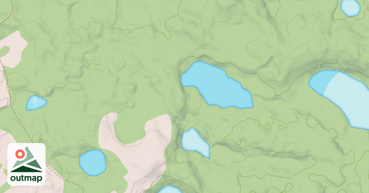 Map of Martineau Recreational Trails