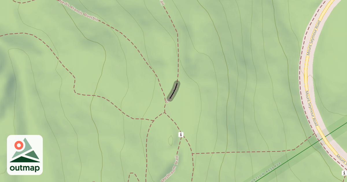 Map of Cabin Trail