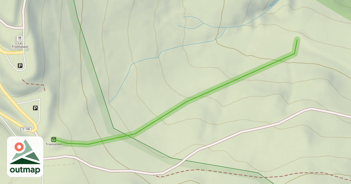 Map of Les Mulots