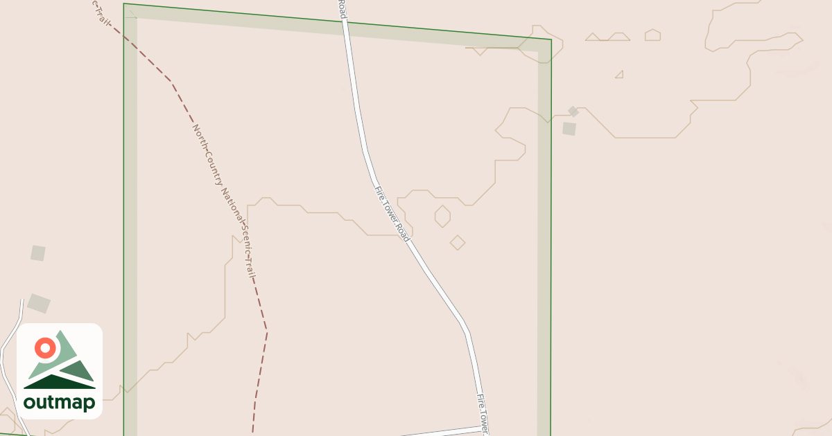 Map of UDELL FIRETOWER INTERP SITE