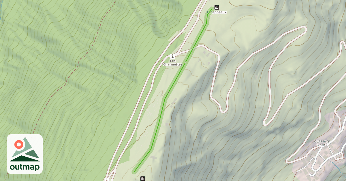 Map of Boardercross des Charmettes