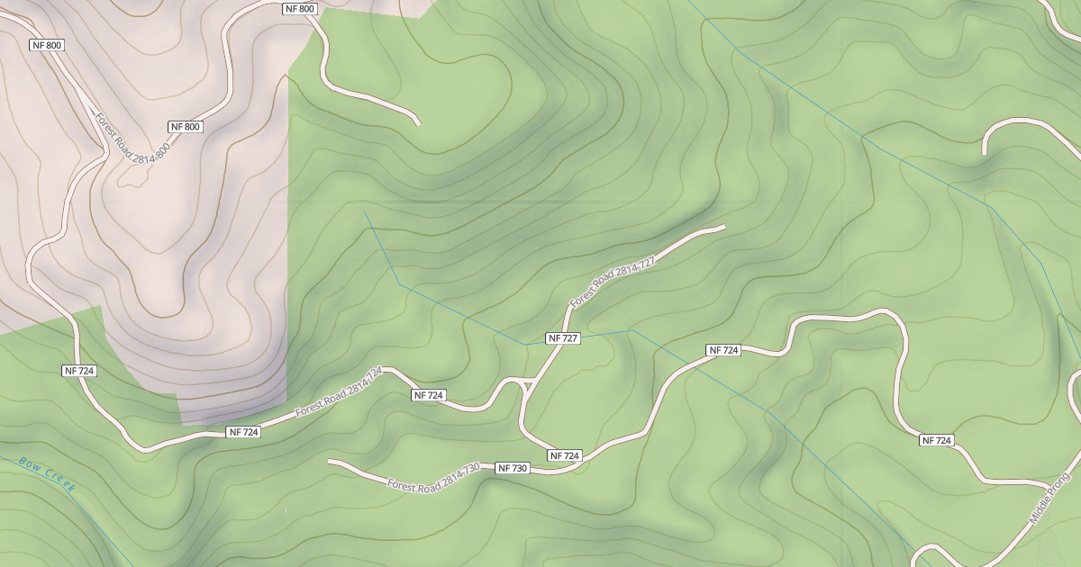 Map preview of BEAR WALLOWS T.S.
