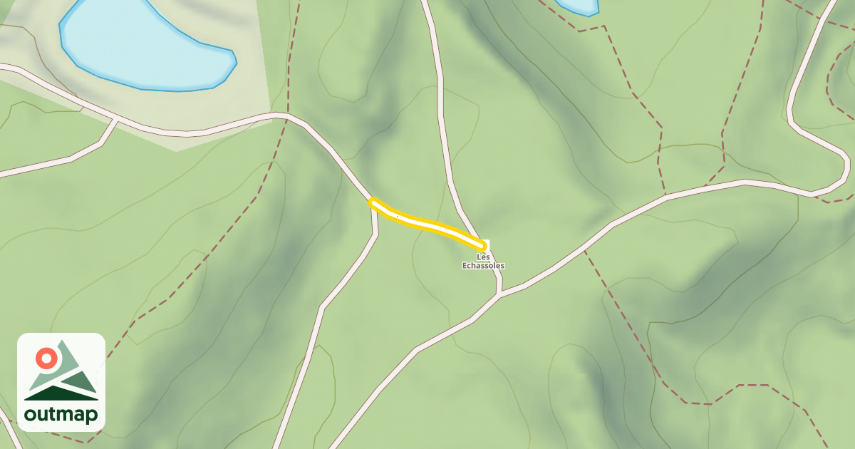 Map of Liaison Lac / Les Fées