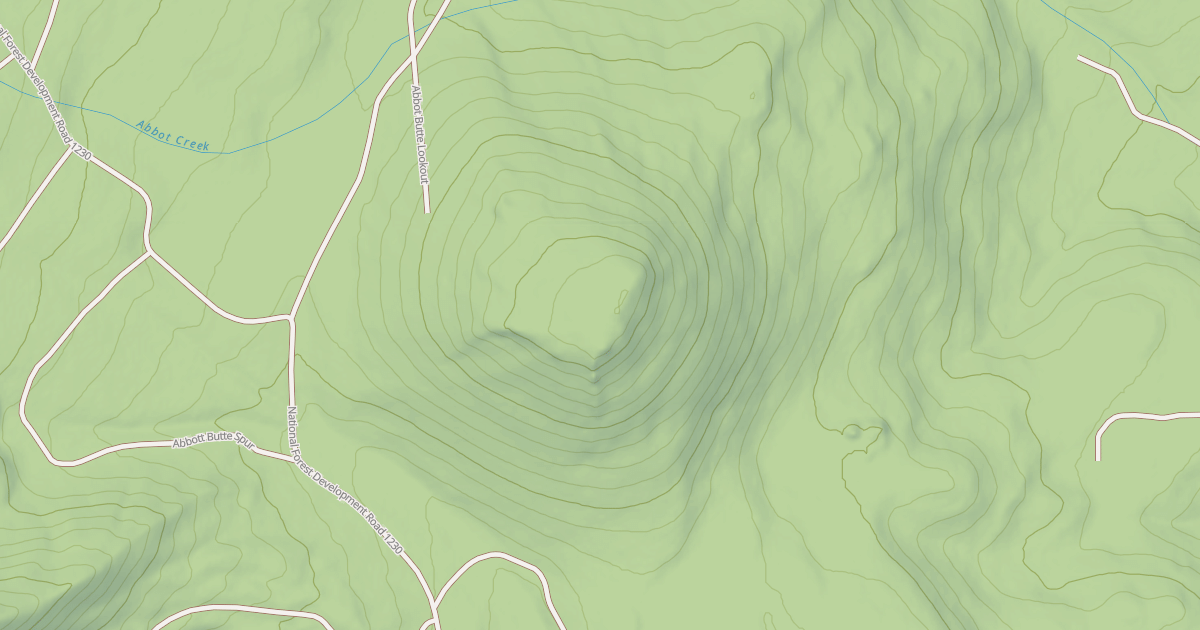 Map preview of USFS Motor Vehicle Use Map Roads {568DE7B2-5B13-4274-A8CE-EA51B9A42284}