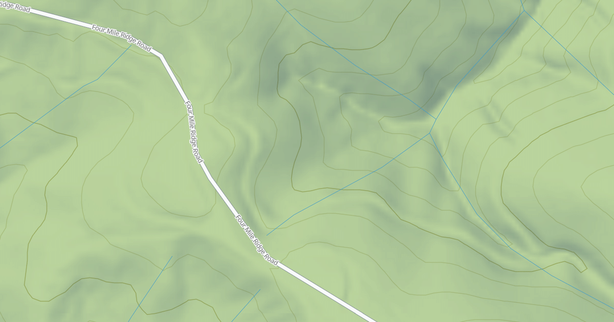Map preview of FOUR MILE RIDGE SPUR C