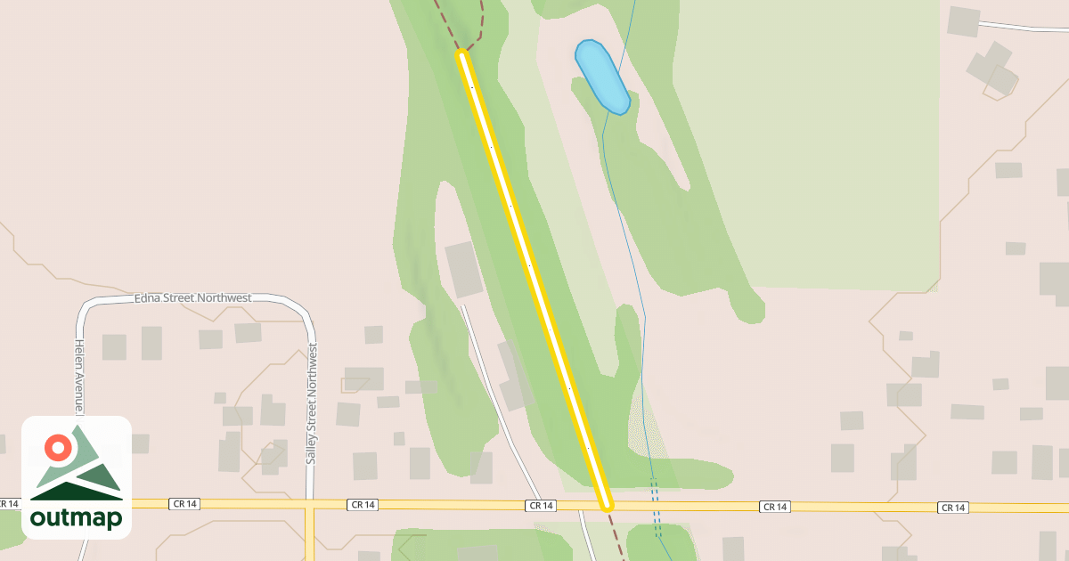 Map of Douglas State Trail
