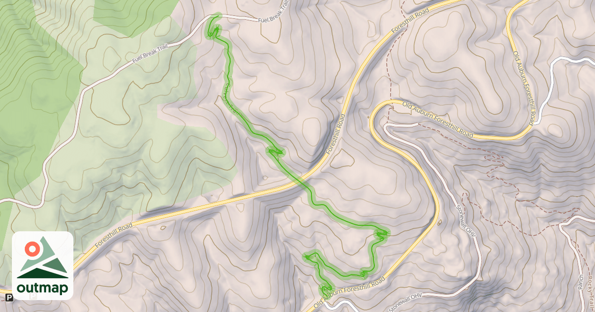 Map of Culvert Trail