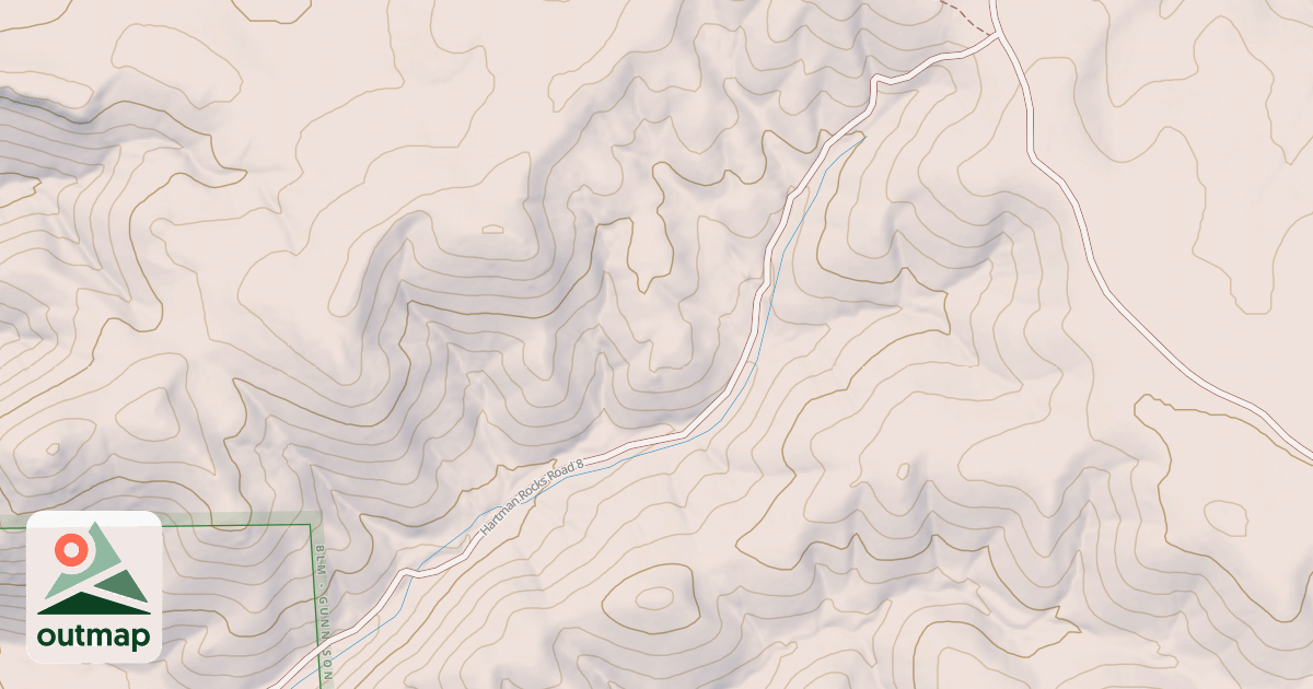 Map of BLM National GTLF Public Motorized Roads 0a88aaab-5c0b-4478-b97f-75401363f430