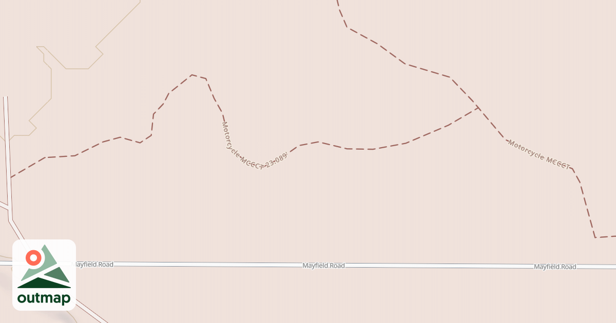 Map of Grand Traverse Motorcycle Trail