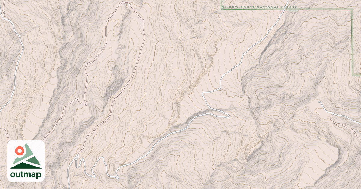 Map of BLACK MOUNTAIN