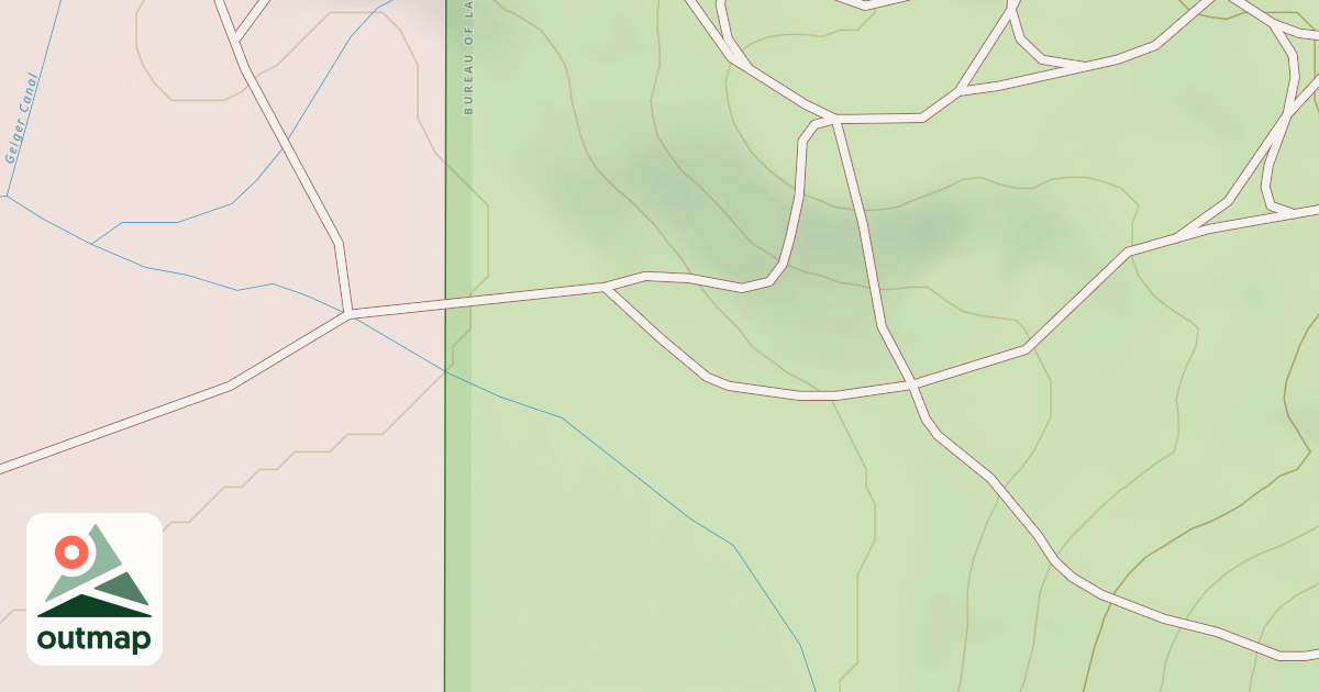 Map of BLM National GTLF Public Motorized Roads 677e57f0-9484-4e3b-ac16-ed9a1547441b