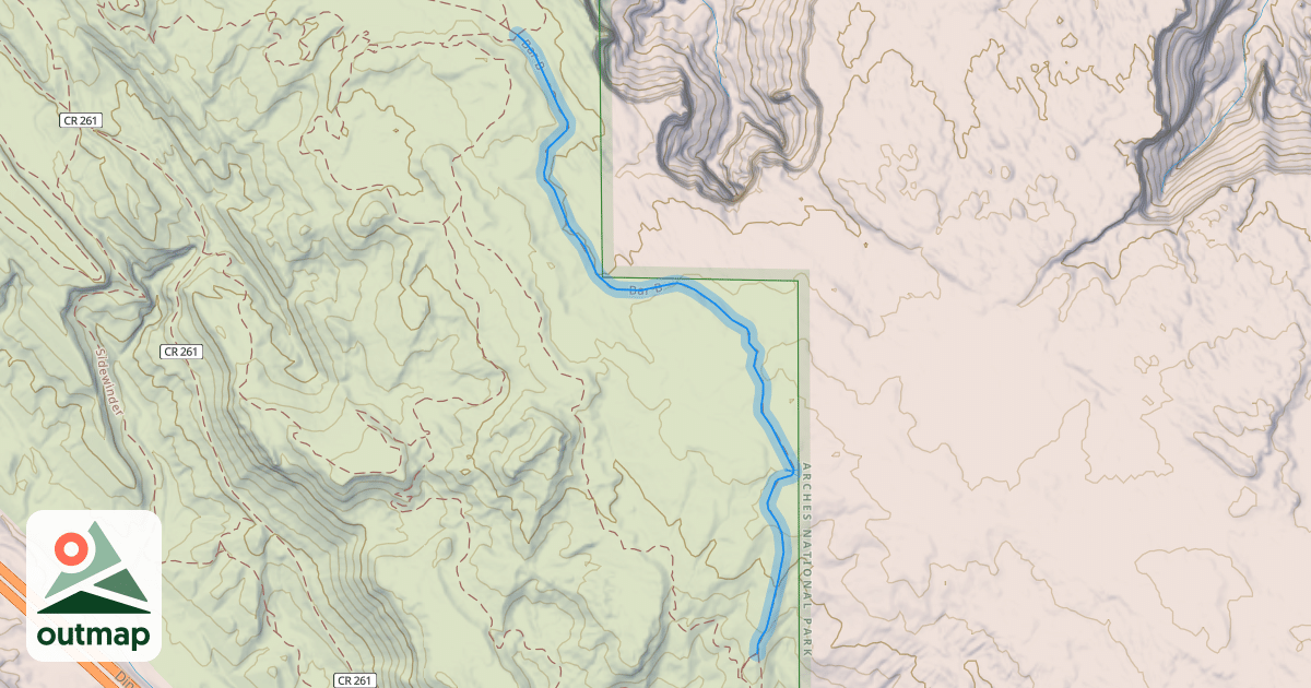 Map of Bar B East