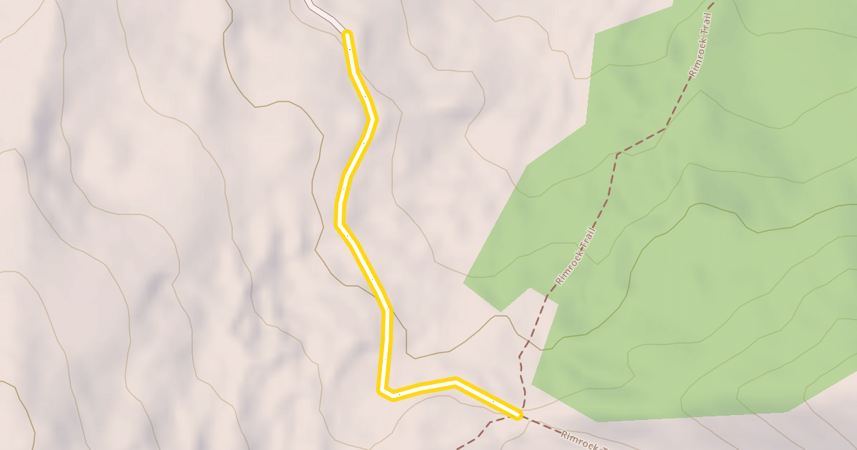 Map preview of Old Bryan Flat Road