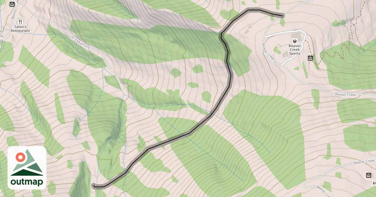 Map of West Fall Road