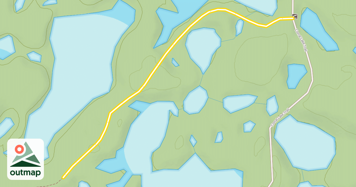 Map of #4 to #12 Trail